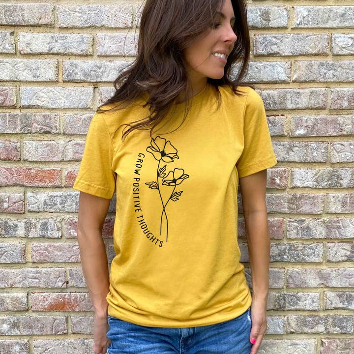 Cultiver des pensées positives pour la vente par Sunfire Tees