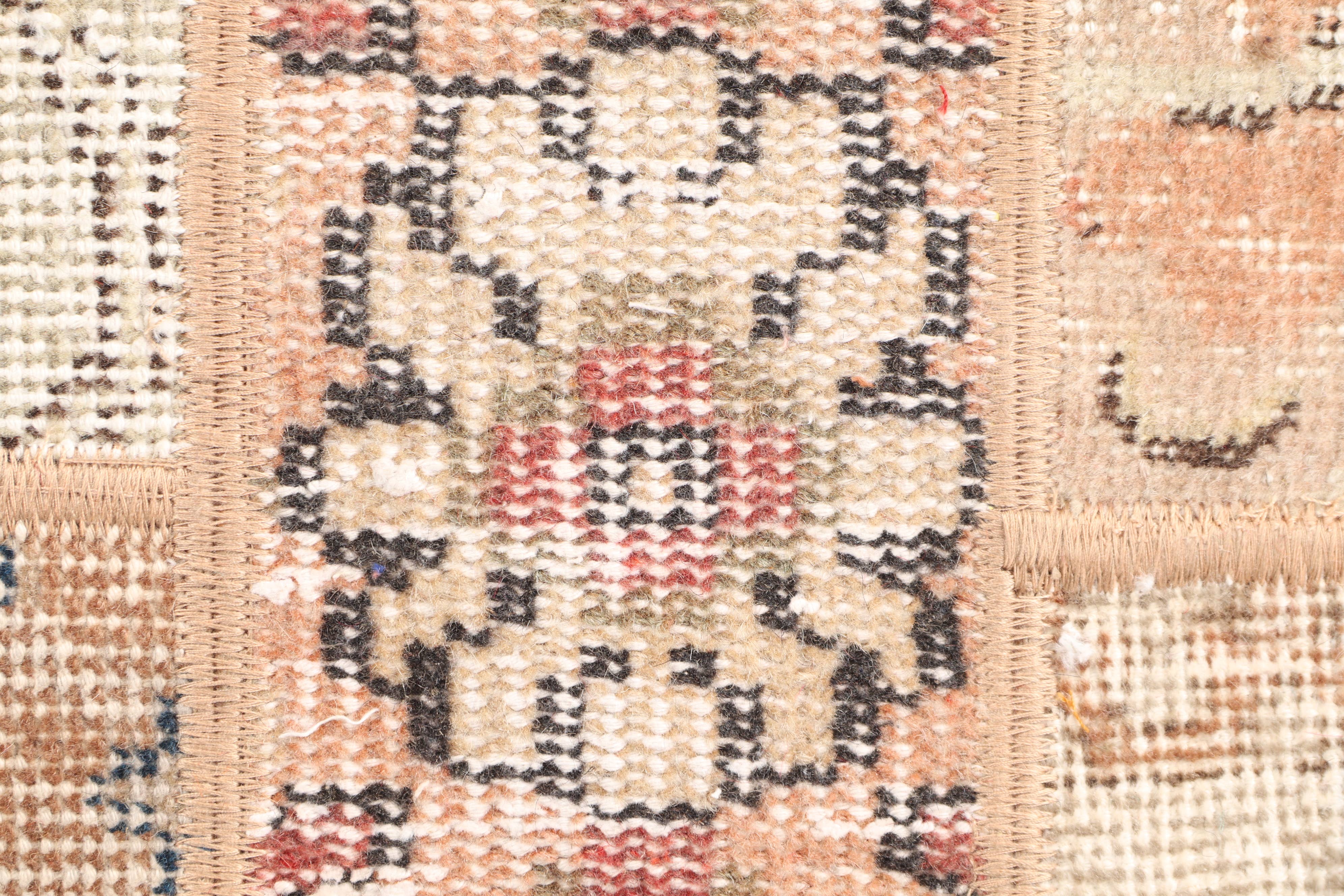 The Loom Wholesale - Wholesale Rug Pad - Turkish Vintage Rug, Small 2.8x8.9 ft (84x272 cm) Rug, Brown Floral Rug5