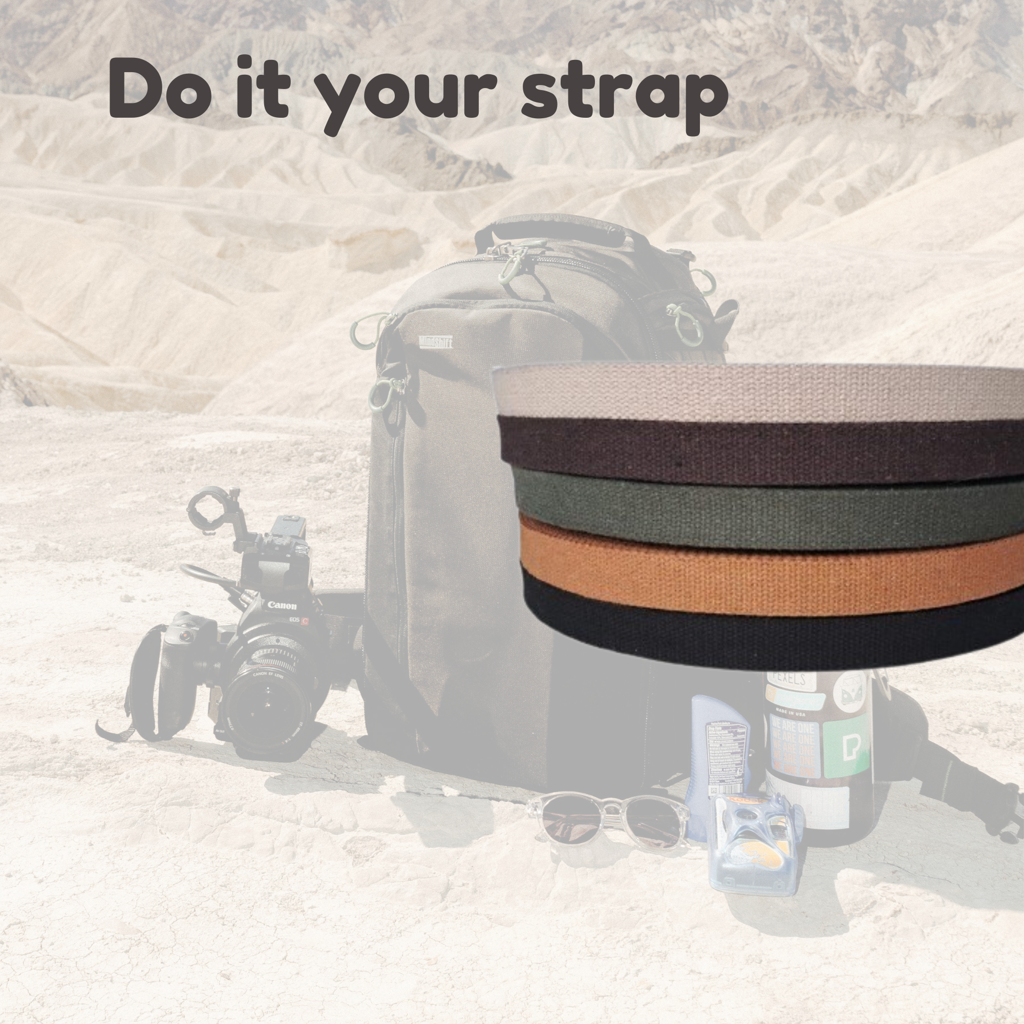 Dream Trimming Goods LLC – Großhandel Bastelzubehör – 1" x 10 Yards schwarzes schweres Baumwollband zum Nähen von Griffen12