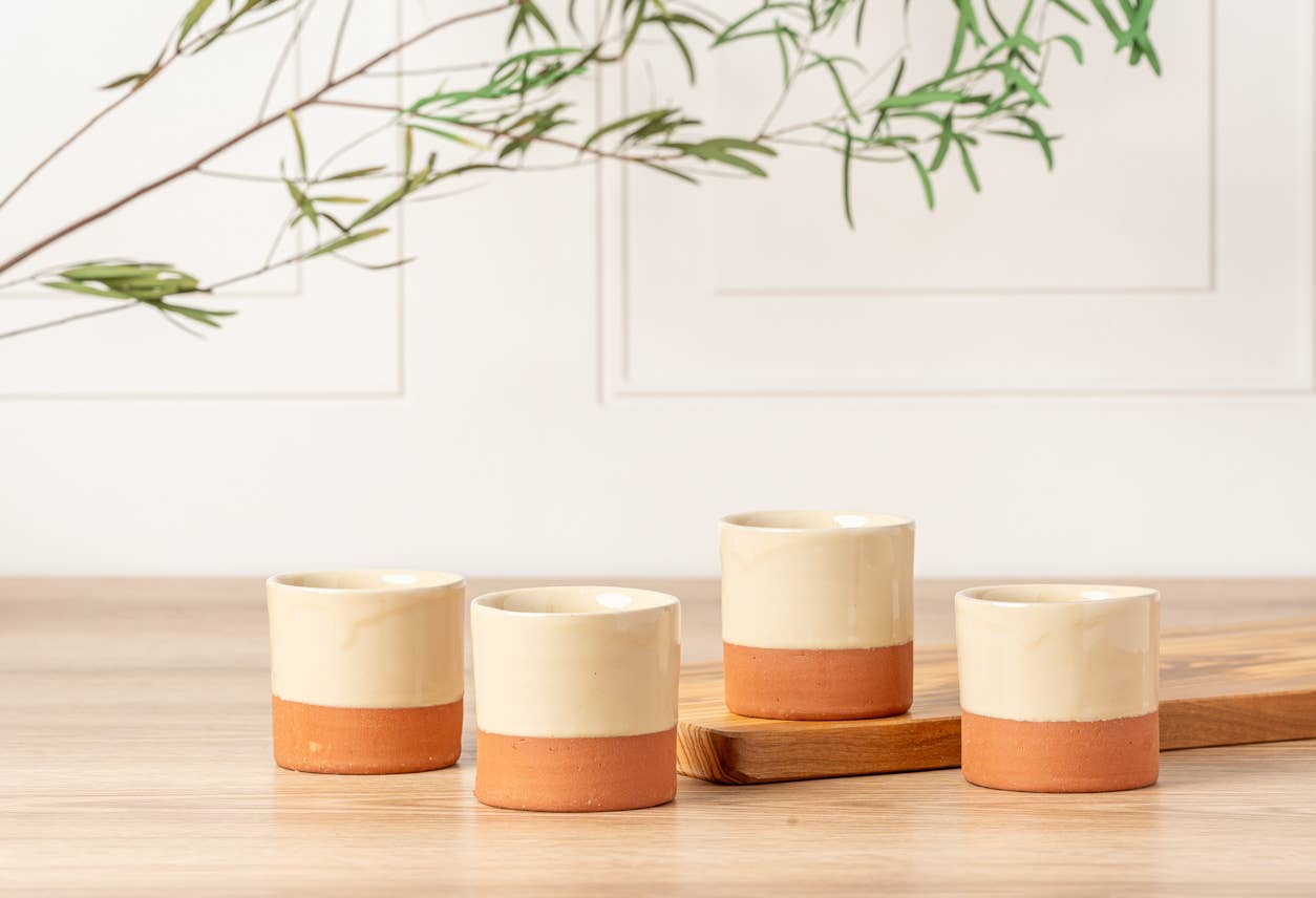 Verve Culture - Wholesale Drinking Glass/Cup - Moroccan Terracotta Cups1