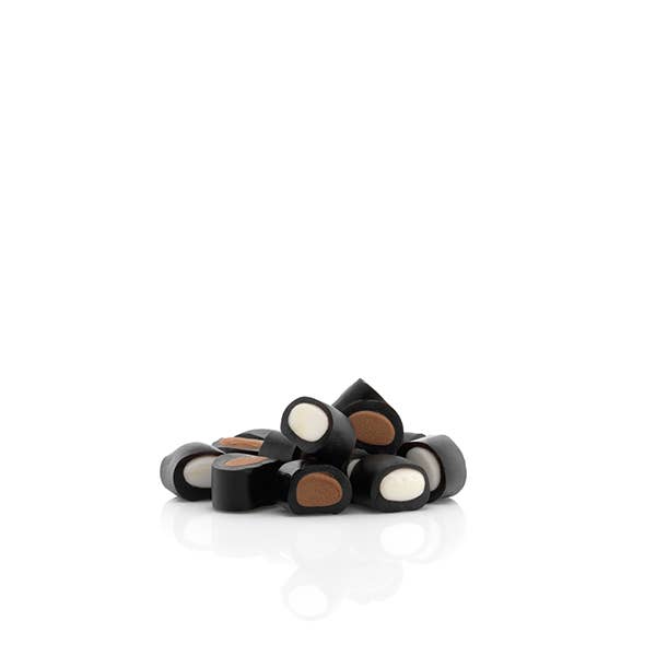 LASSE LAKRITS - natürlich lecker - Wholesale Licorice - Liquorice mix mini chocolate mint 135g2