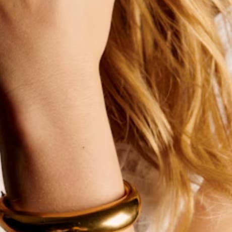 HoopLa - Wholesale Manchet-armband - Redactionele scharnierarmbanden 14K goud PVD - Gerecycled14