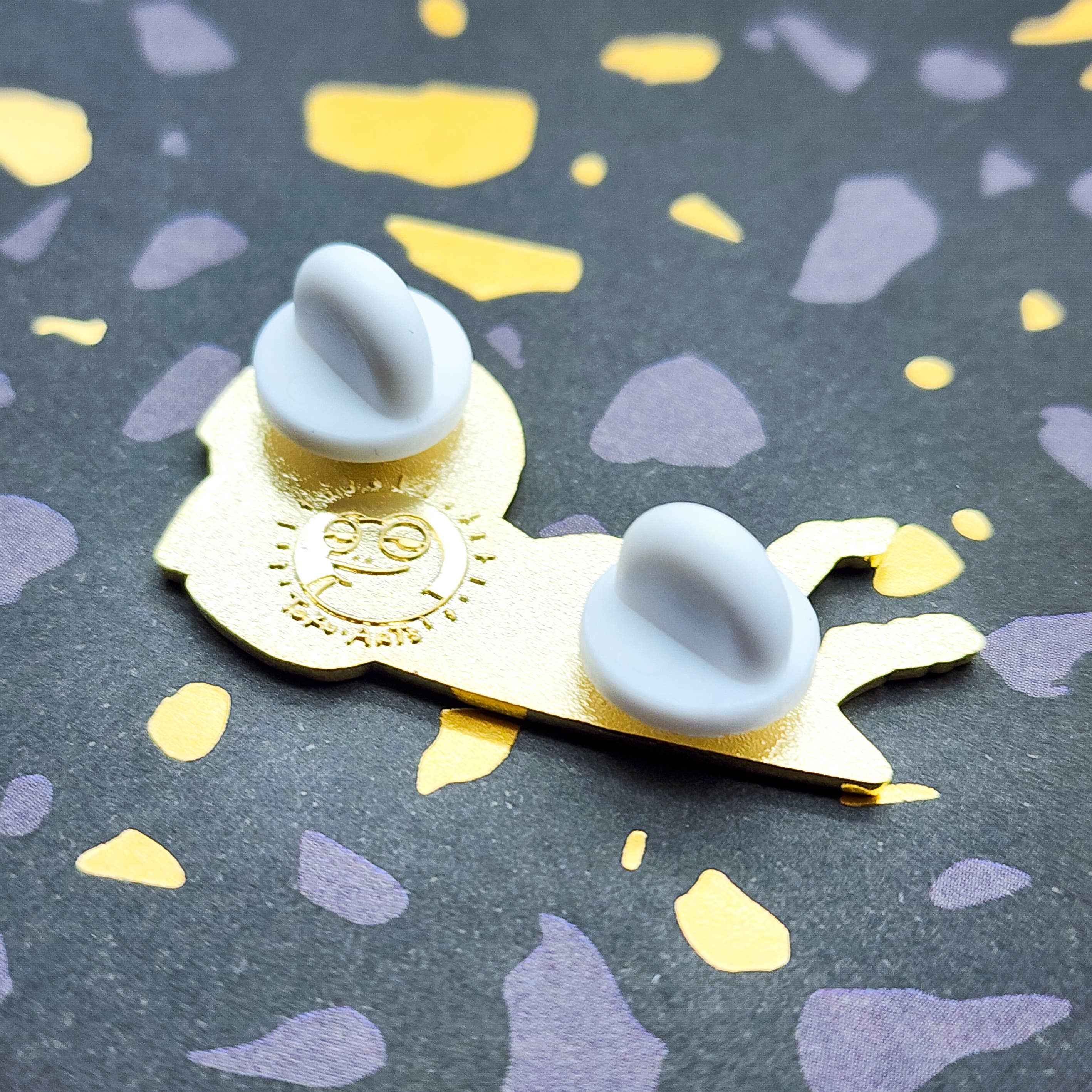 Toku Arts - Wholesale Lapel Pin/Button - Grim Reaper Booty Enamel Pin4