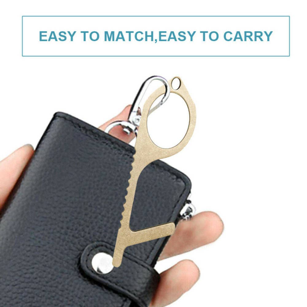 My Wholesale Warehouse – wholesale Keychain – Unisex – Generise Zero Contact Door Opener1