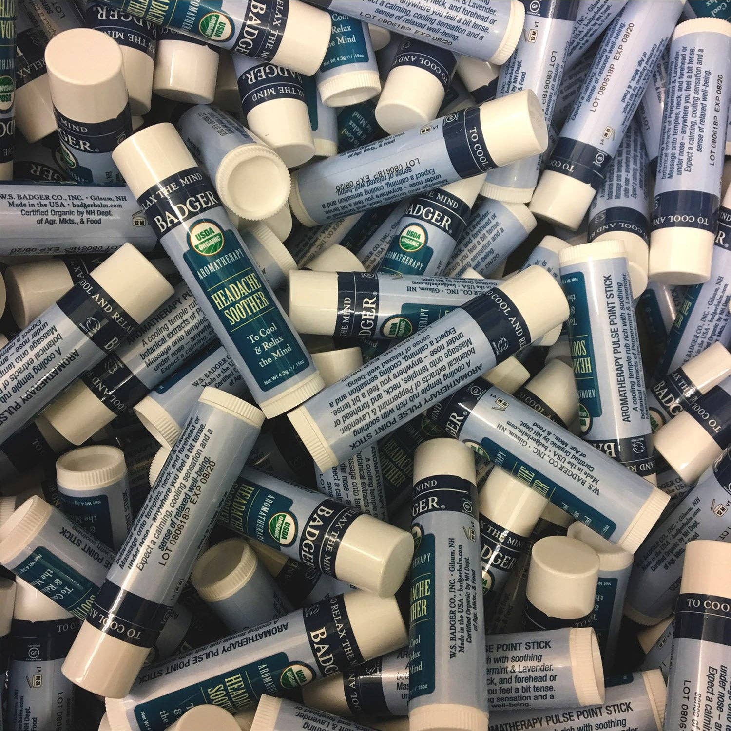 Badger Balm - Wholesale Aromatherapy Lotion/Oil - Headache Soother4