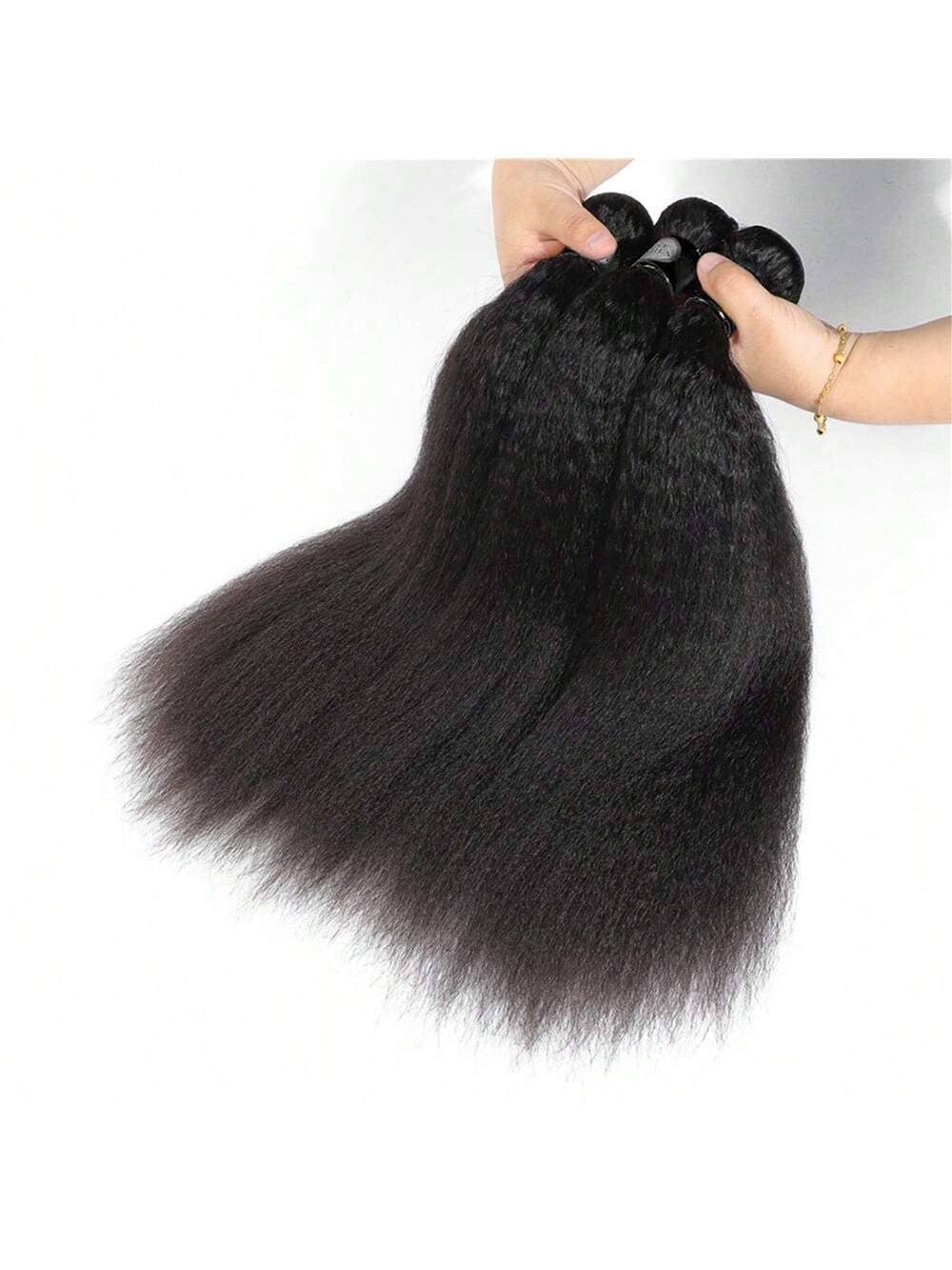 MA BOUTIQUE AFRO - Wholesale Hair Extensions - Kinky Straight Hair Bundle – Afro-Textured Hair Extension1