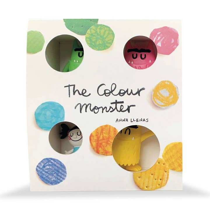 Comansi - Wholesale Figurine Toy - Kids - The Color Monster Collection Set with Nuna (4 Figures)0