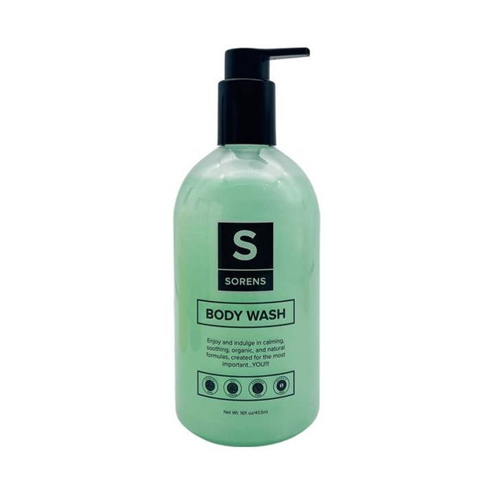 Body Wash - Green Tea - Paraben/Sulfate Free, Cruelty Free for wholesale by Sorens Cosmetics