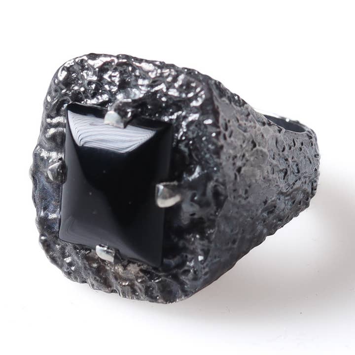 ANILLO SOUL ONYX NEGRO para venta al por mayor de Alberto Gallinari