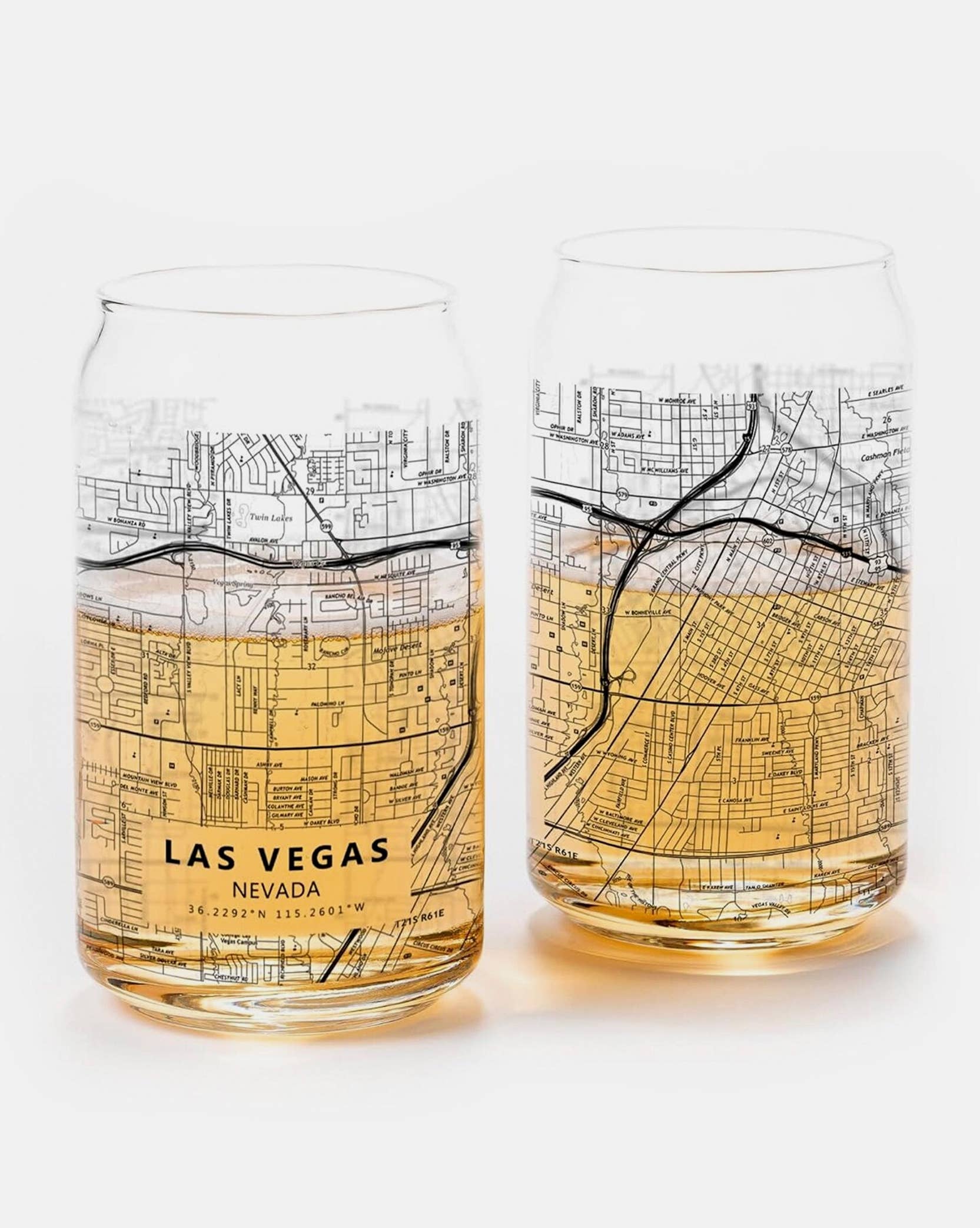 Black Lantern - Wholesale Bierglas/pul - Op maat gemaakte pintglazen met topografische kaart van stad en dorp4