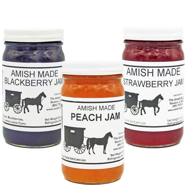 Arndt's Fudgery LLC - Wholesale Jam/Jelly - Amish made Jam and Jellies - 8 oz.