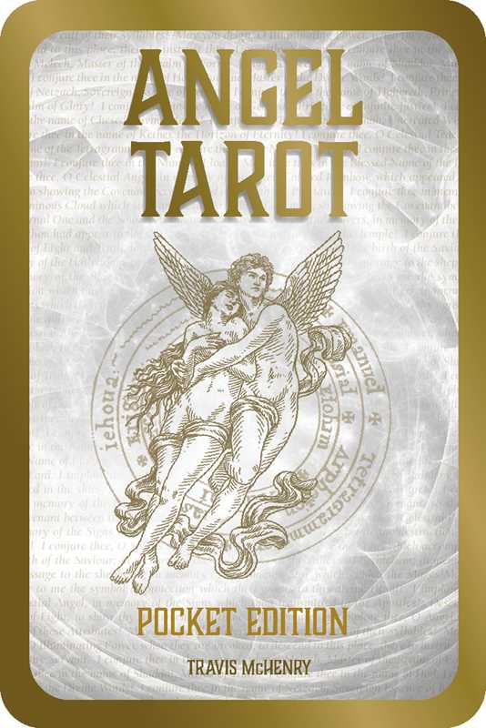 Simon & Schuster - Wholesale Tarot Cards - Angel Tarot Pocket Edition by Travis McHenry1