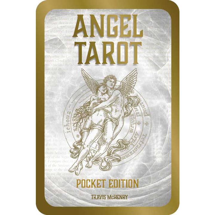 Simon & Schuster - Wholesale Tarot Cards - Angel Tarot Pocket Edition by Travis McHenry1