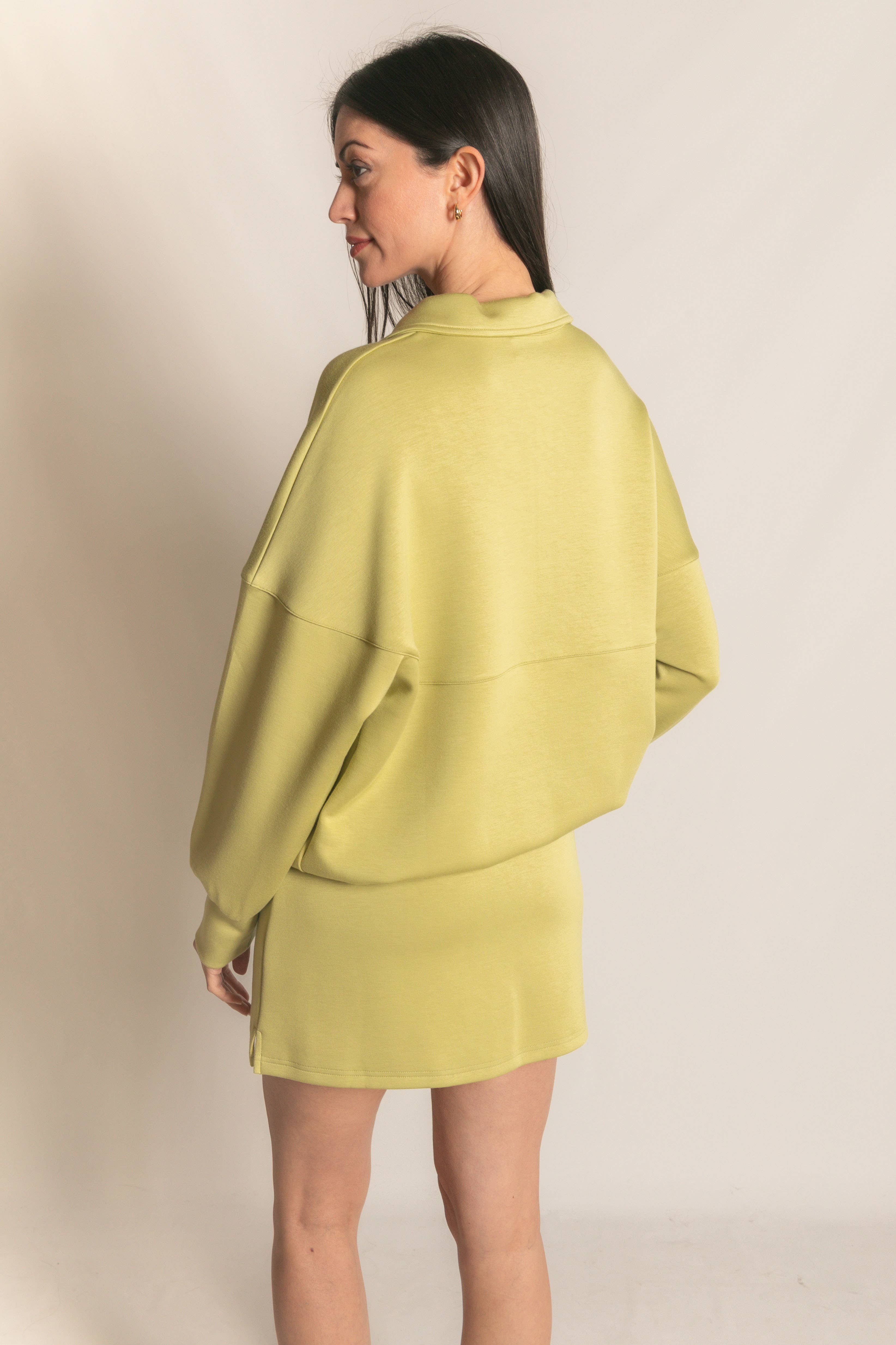 P. CILL - Vente Sweat-shirt – femme - Pull zippé P. CILL Butter en modal50