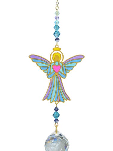 Crystal Dreams Engel met hart - Aurora voor wholesale door Wild Things Gifts Ltd