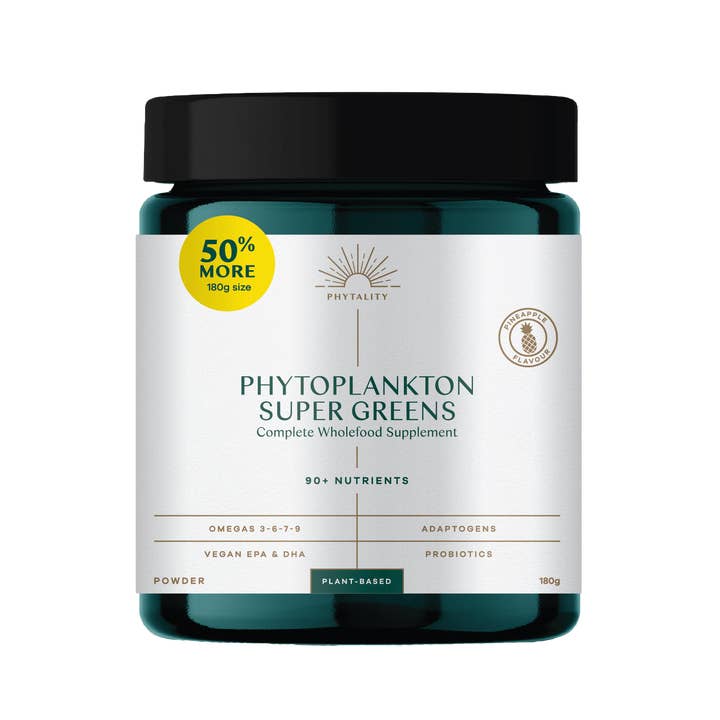 Phytality – Engroshandel Protein-/superfoodpulver – Fytoplankton Super Greens Pulver 180g