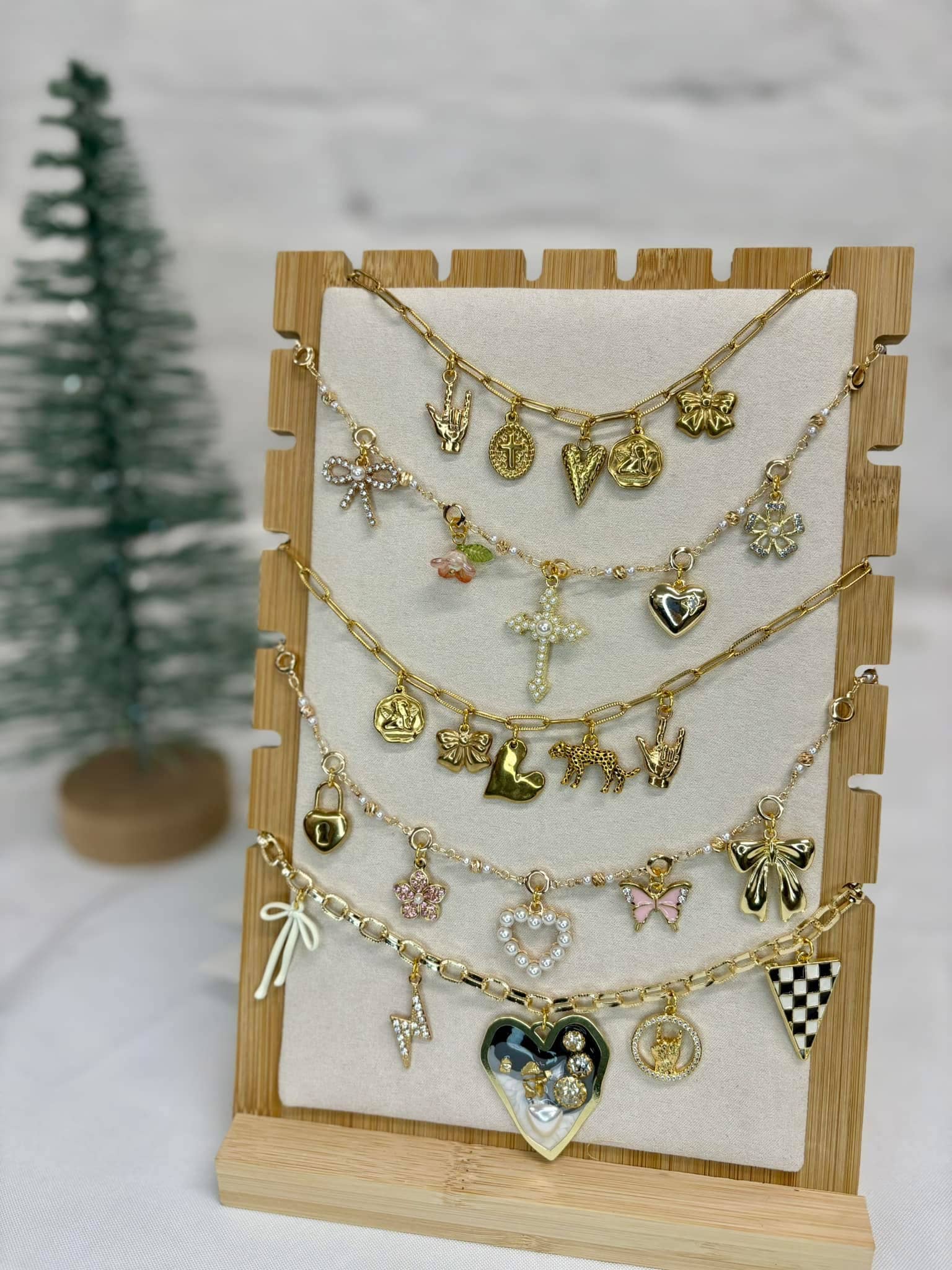 Freely Cece LLC - Vente Colliers à pendentif - Collier Charme Quotidien Or Tendance6