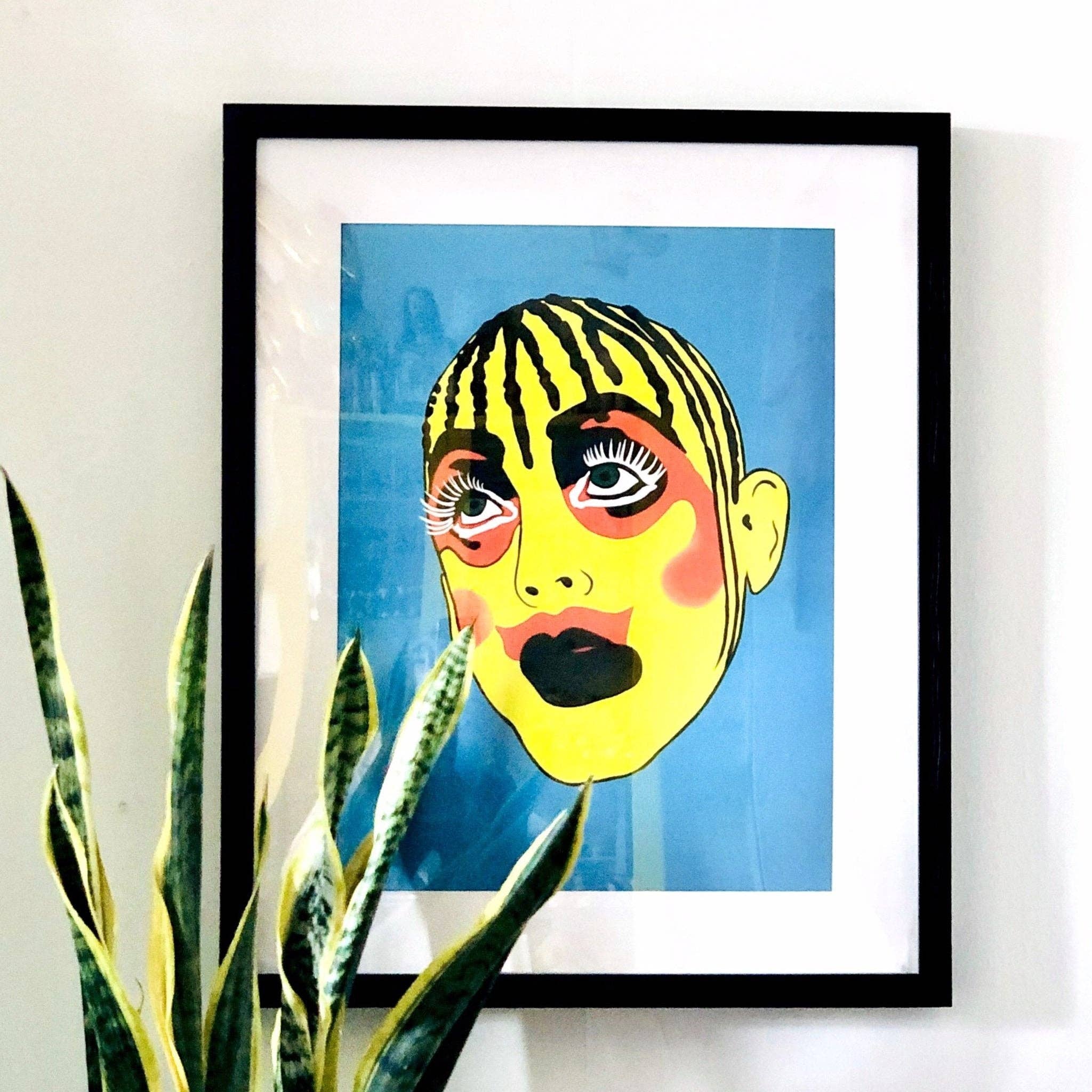 Bite Your Granny - Wholesale Art Print - leigh Bowery A3 Print1