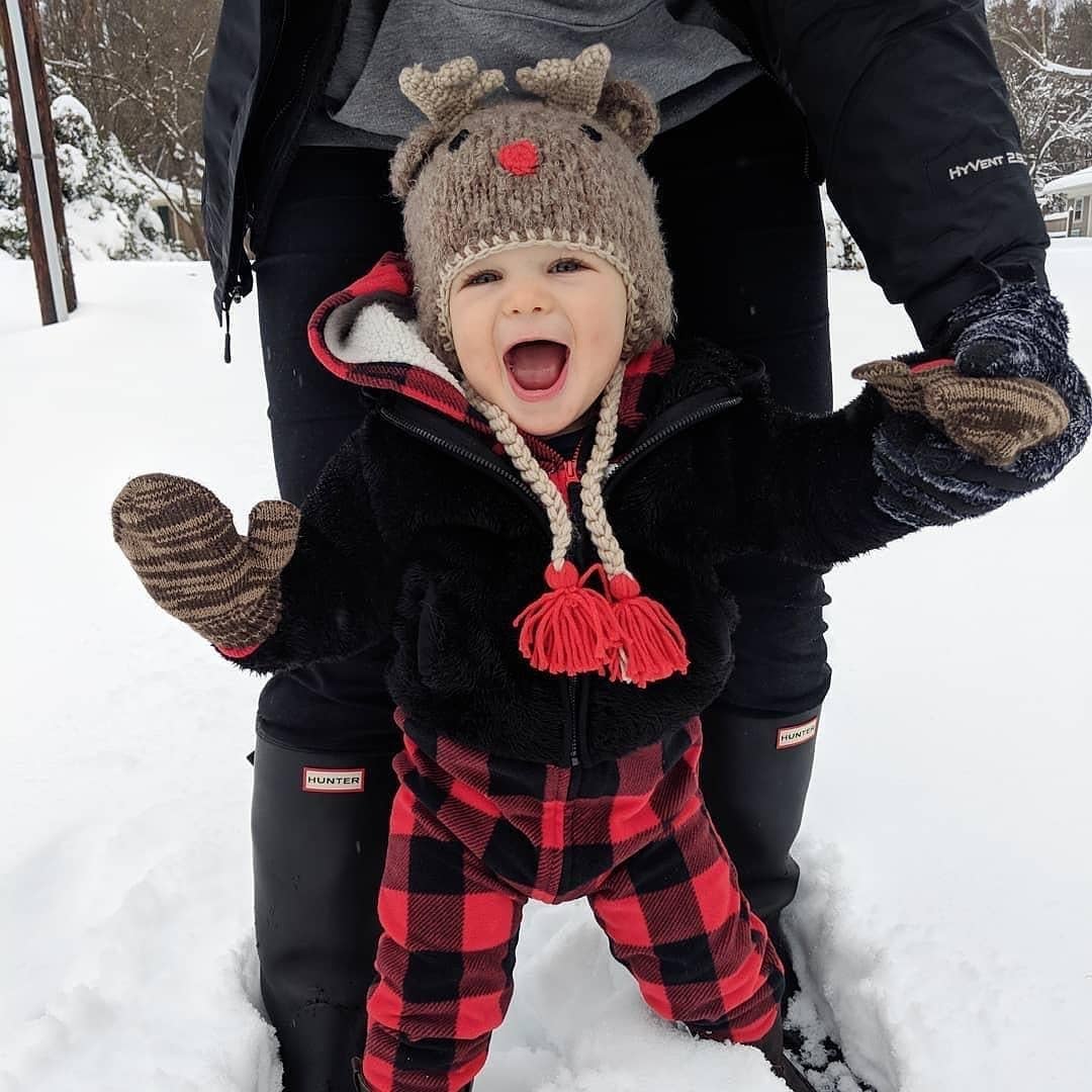 Huggalugs - Wholesale Beanie - Kids - Rudolph Reindeer Beanie Hat Baby & Kids4