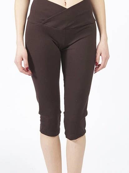Organic Capri Leggings for wholesale by FOAT design