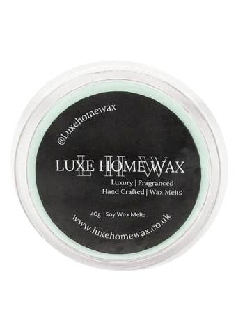 Pot de segment de cœur en lin frais pour la vente par Luxe Home Wax