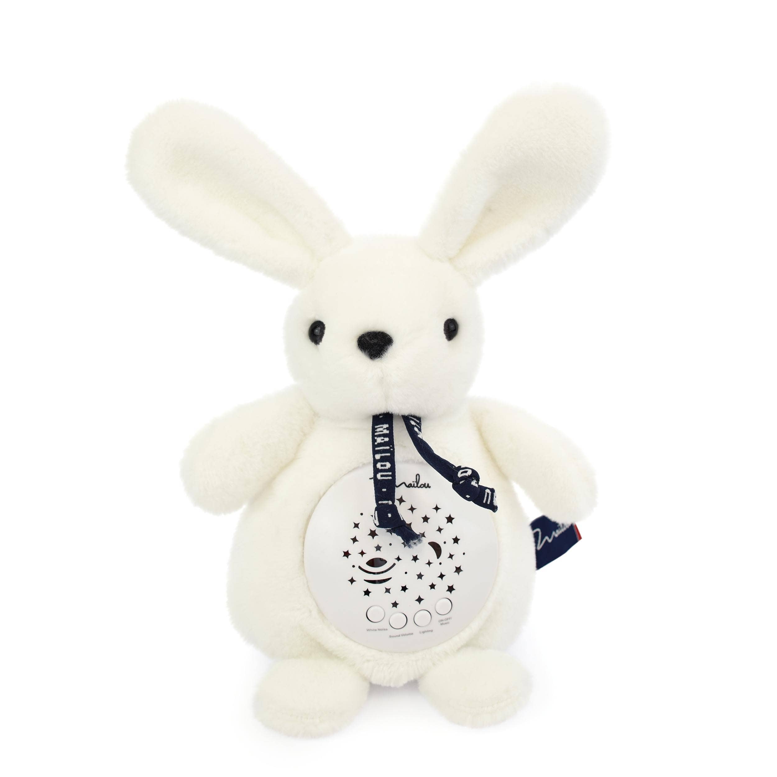 MAÏLOU TRADITION - Wholesale Night Light - Kids & Baby - MUSICAL NIGHTLIGHT/AMBIANCE PROJECTOR White Rabbit
2