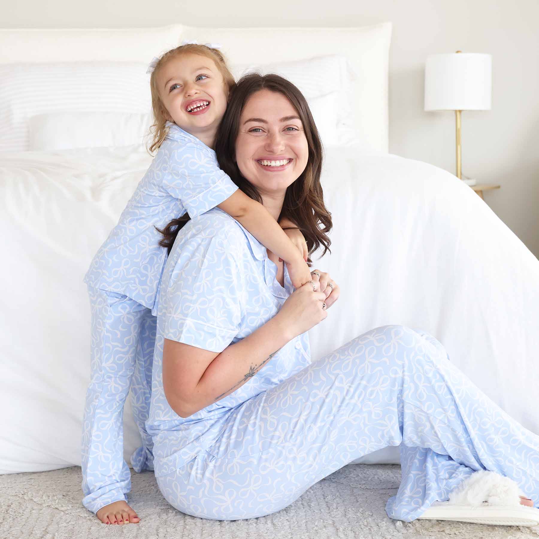 Caden Lane - Wholesale Lounge Set - Women's - Women's Two Piece Flare Lounge Set | Blue-tiful Bows9