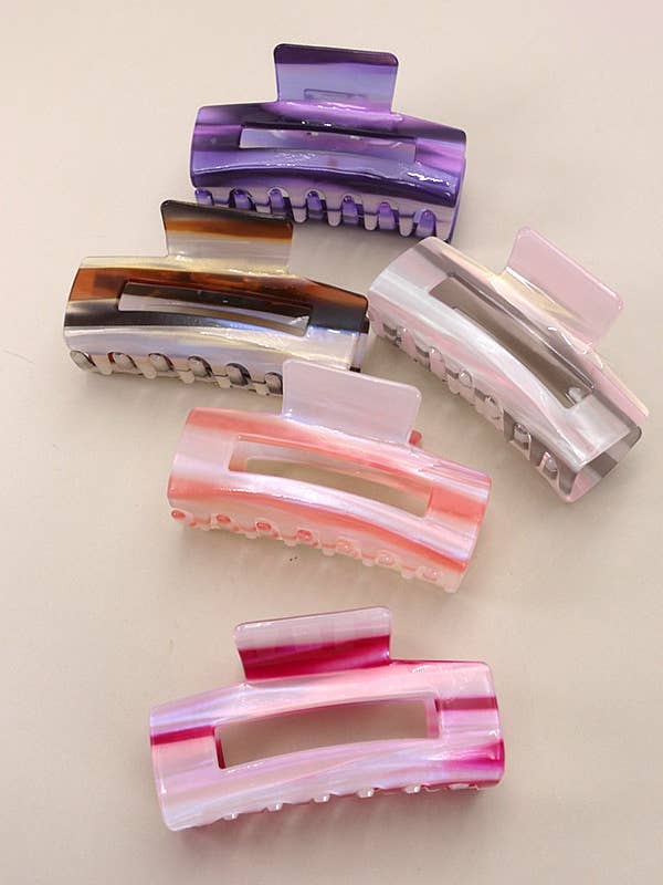 COLORFUL BLENDED HAIR CLAW CLIP | 40H711 for wholesale by JOSSLYN by wall to wall