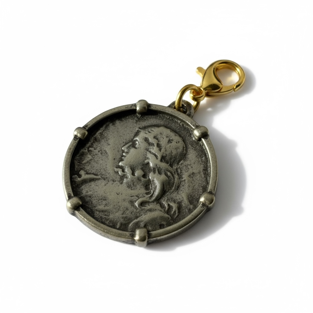 Flipping Dez LLC - Wholesale Individual Charm/Pendant - Joan of Arc Charm/Pendant – Antiqued Pewter Finish0