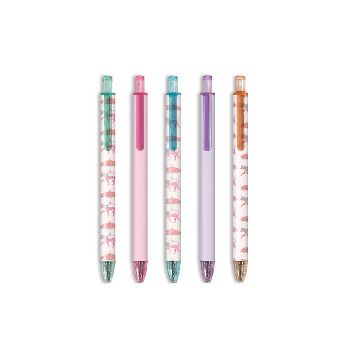 Studio Oh! - Wholesale Pen - Leopard on Parade Soft-Touch Gel Pen Set1