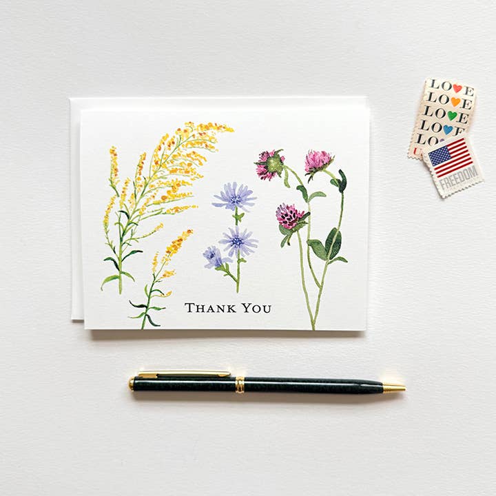 Kathryn Voss Design - Wholesale Everyday Greeting Card - Wildflower Greeting Card1
