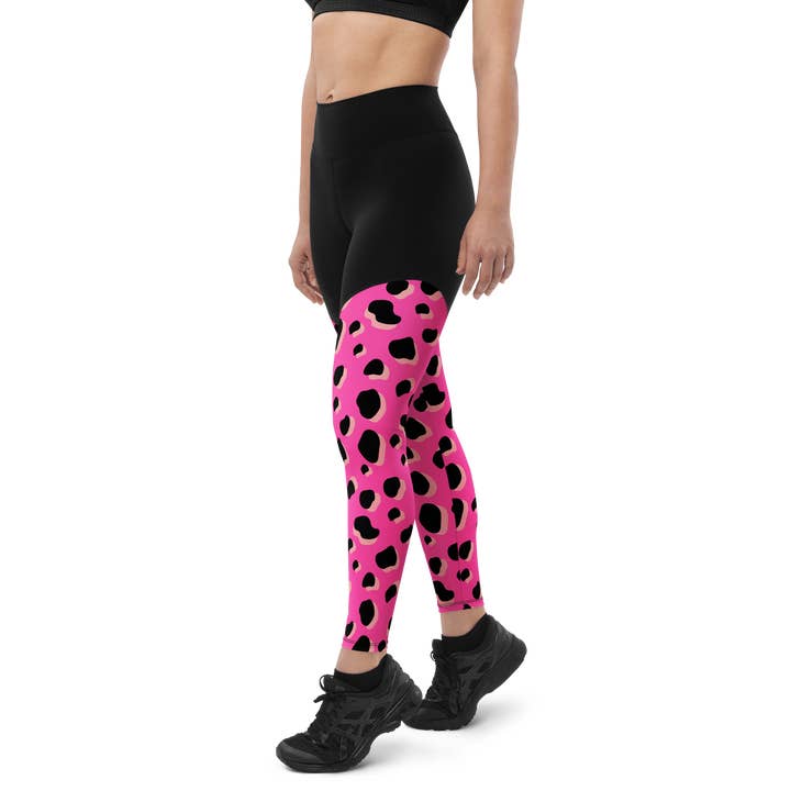 Pink Cow - Legging de sport pour la vente par GymLeggs