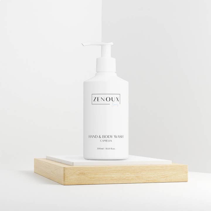 Hand & Body Wash, Camelia 300 ml for wholesale by Zenoux Beauty