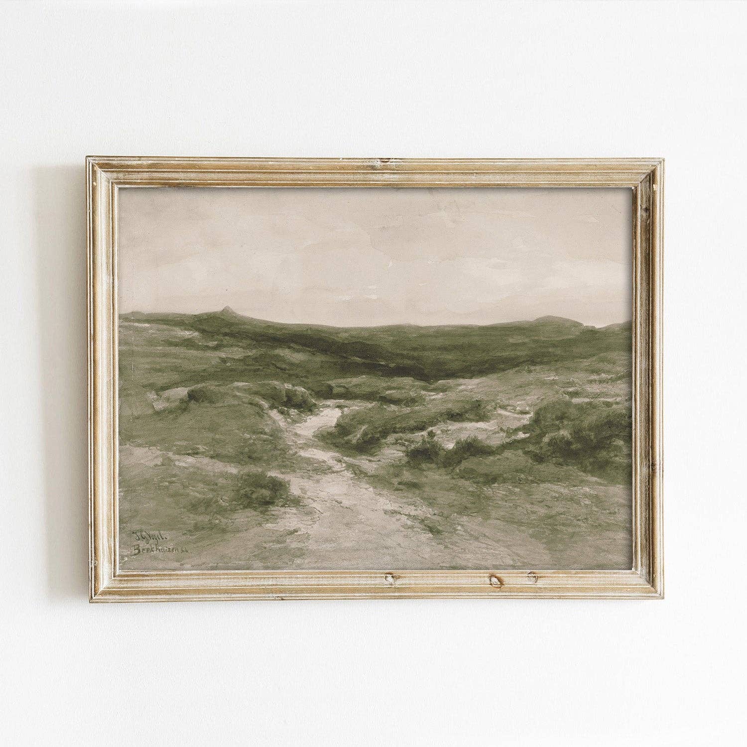 Paper House Print Shop - Wholesale Art Print - Dublin Path Vintage Art Print1