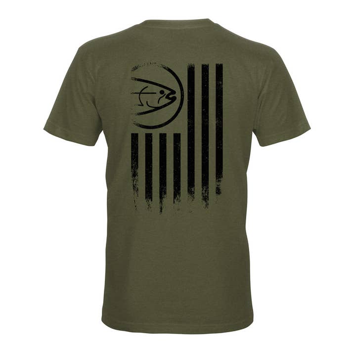 STLHD Men's United T-Shirt Military Green for wholesale by STLHD Gear