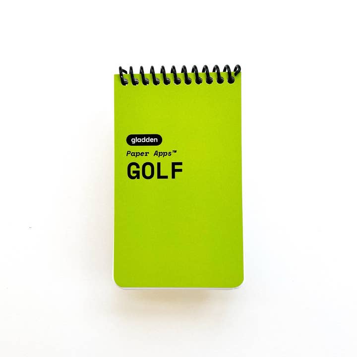 Gladden Design - Venta al por mayor Juegos de mesa - Paper Apps™ GOLF - Libreta