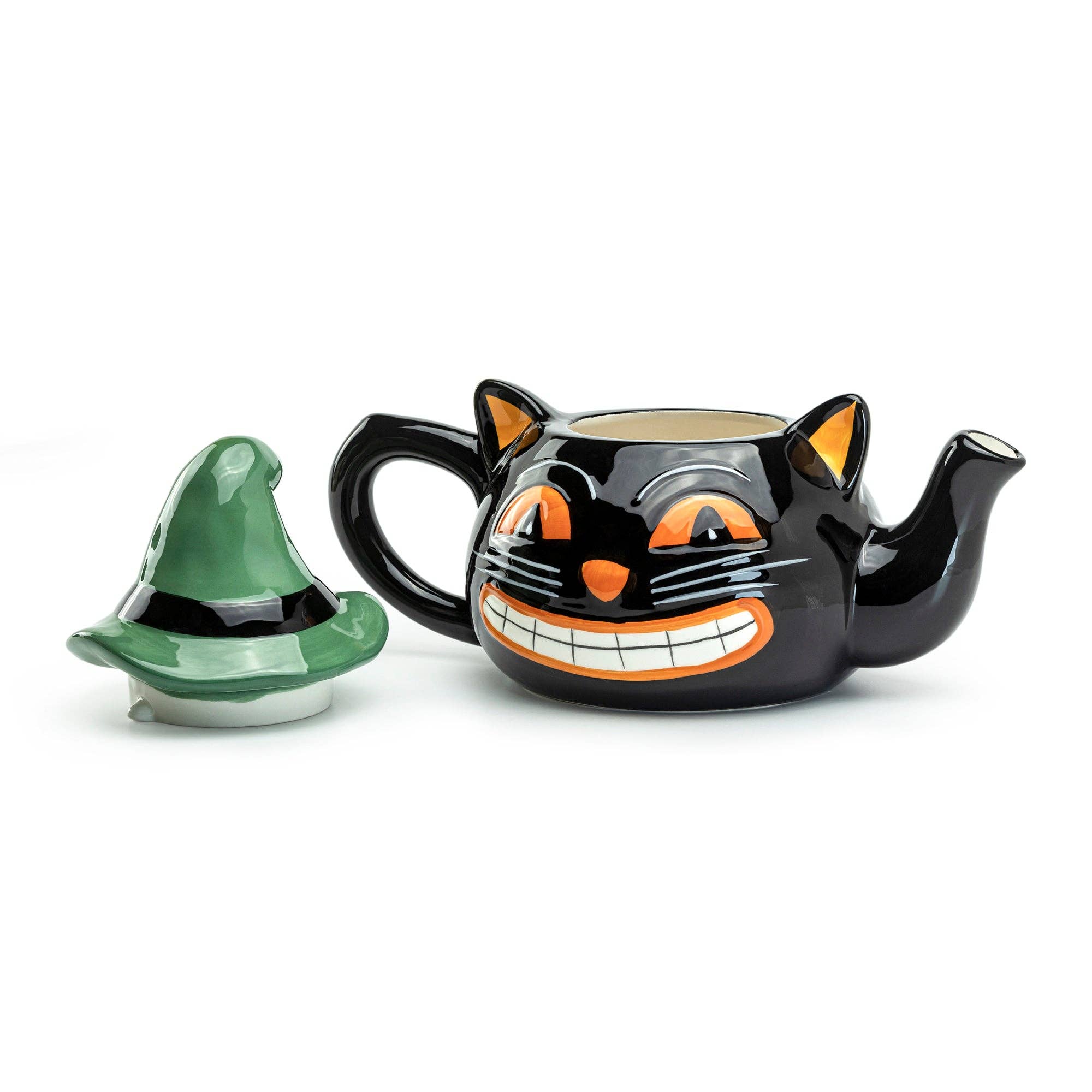 Grace Teaware - Wholesale Tea Pot - Halloween Black Cat 32oz Teapot2