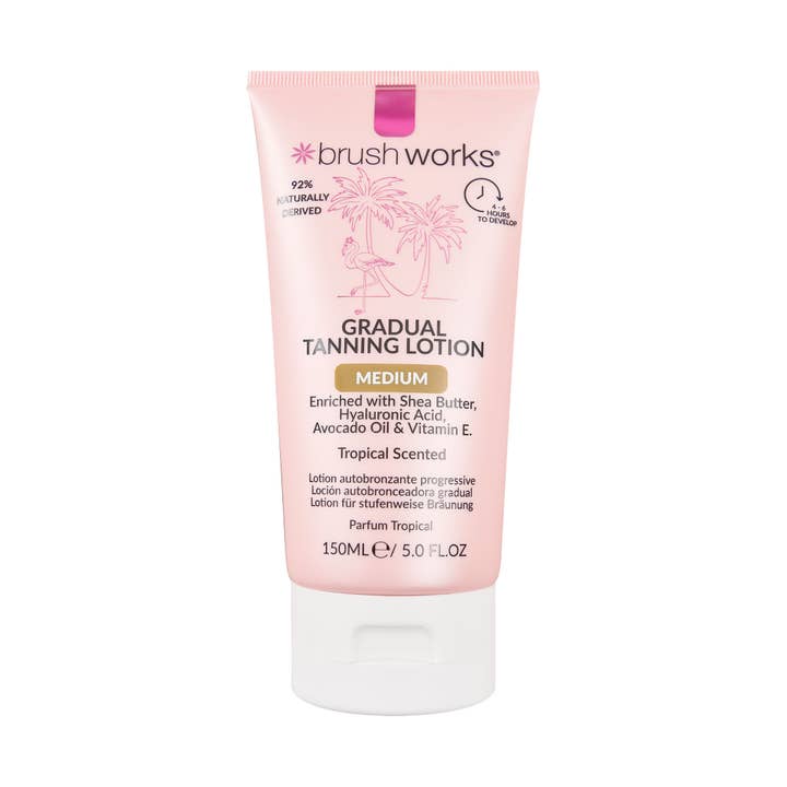 Soinvogue – wholesale Self-tanner – Brushworks Gradual Tanning Lotion Medium - 150ml