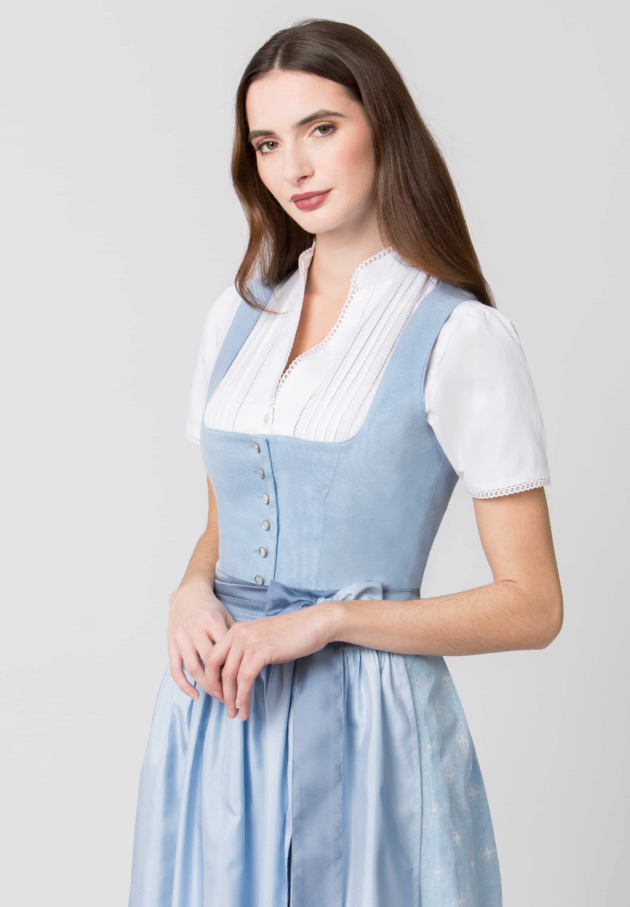 light blue Dirndl Chantal for wholesale on Faire4