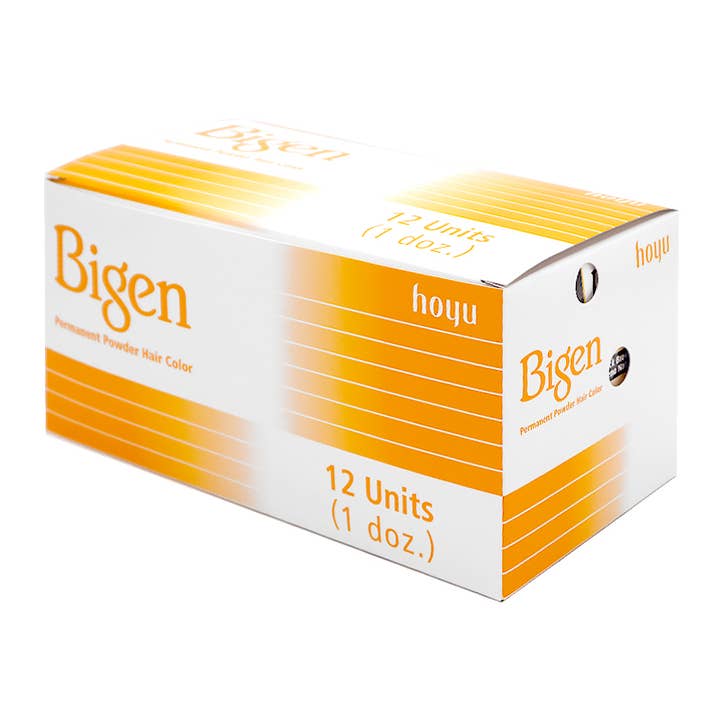 PINEAPPLE Beauty - Wholesale Hair Dye - Bigen 59z Permanent Powder Hair Color Oriental Black - 12pc