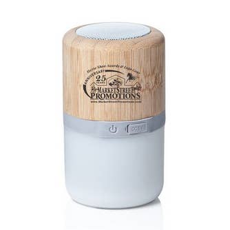 Soundwood Wireless Speaker for wholesale by Market Street Promotions