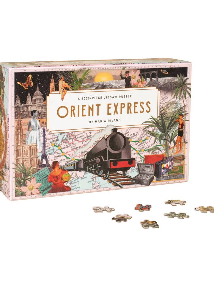 Orient Express: Een Puzzel van 1000 Stukjes (Skittledog) voor wholesale door Bookspeed
