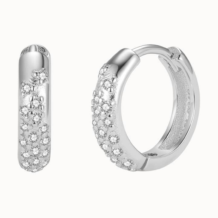 Nava Copenhagen - Wholesale Stud/Post Earrings - Nila Earrings - Silver0