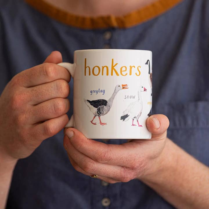 Fly Paper Products - Wholesale Coffee Mug - Honkers Bird Pun Geese Fowl Language Coffee or Tea Mug1