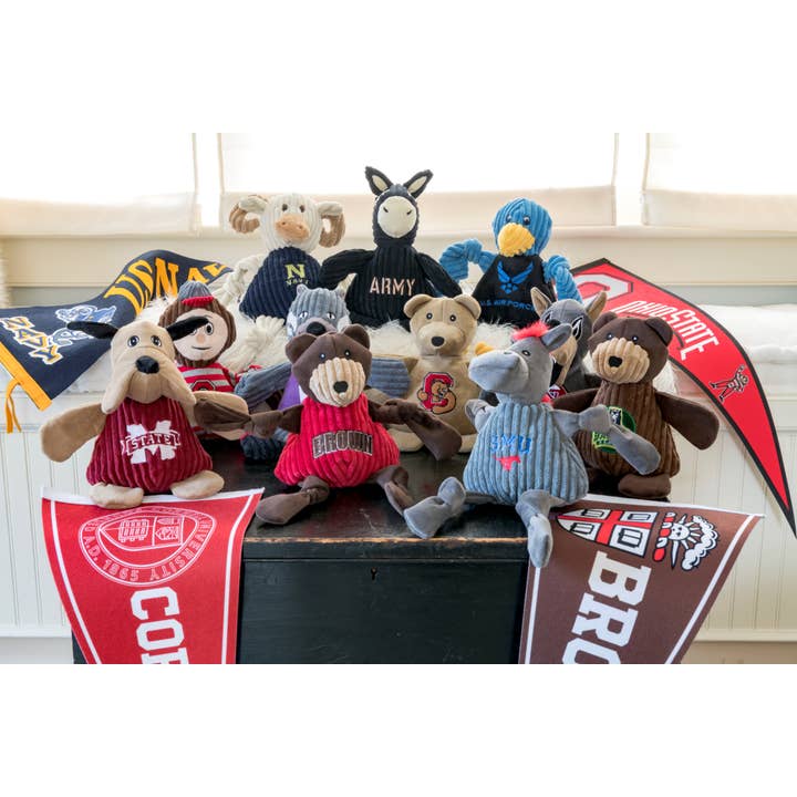 HuggleGroup - Wholesale Pet Plush Toy - Dog - U.S. Naval Academy, Bill the Goat Knottie® Plush Dog Toy4