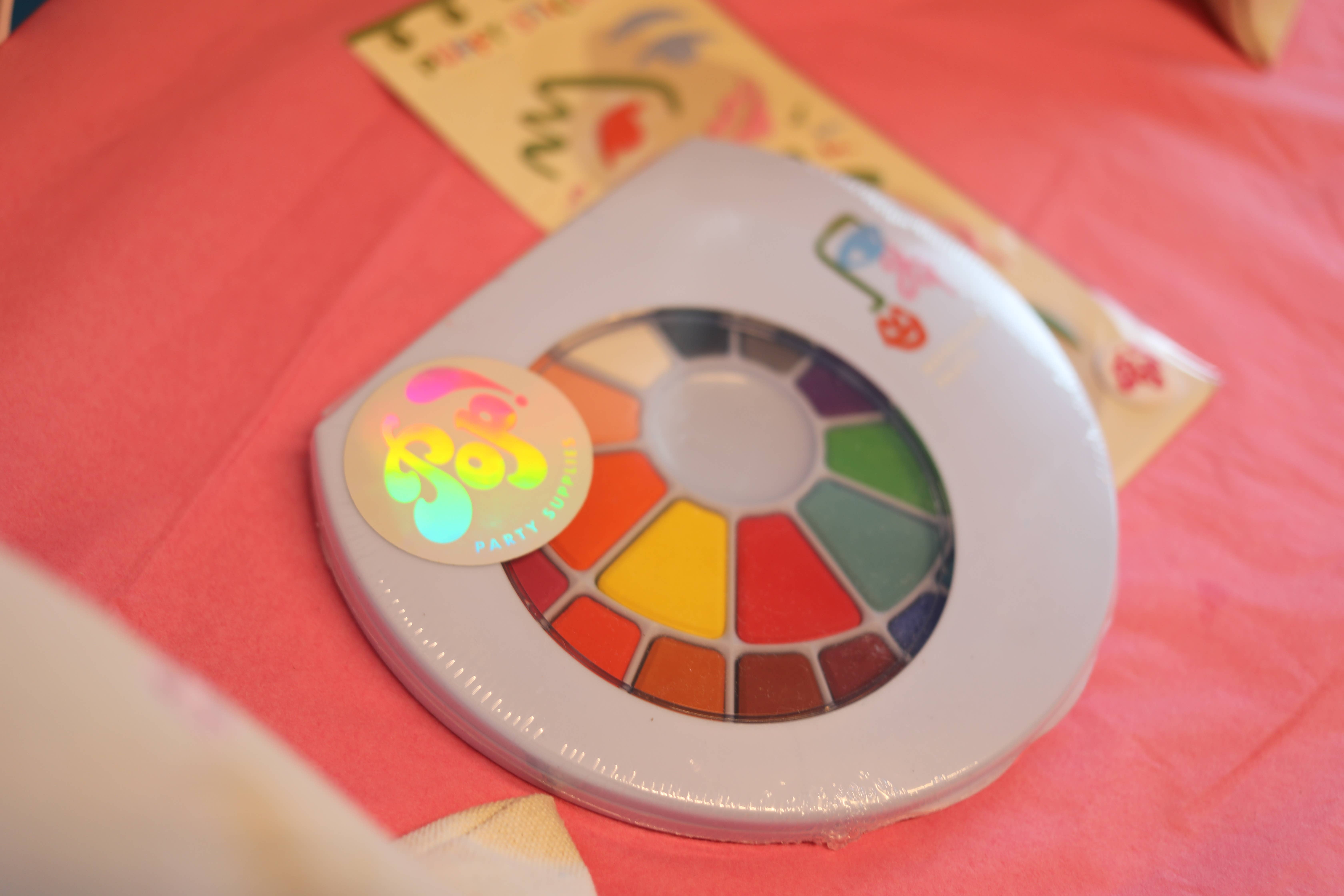 POP Party Supplies, LLC - Wholesale Party gift - 24 Color Watercolor Palettes & Brush - Art Party Collection6