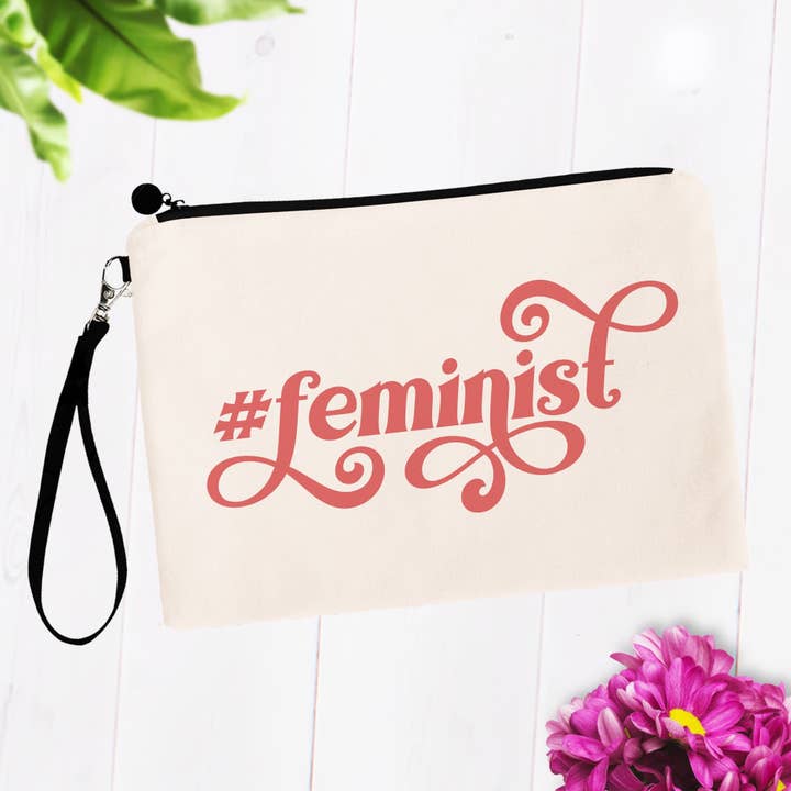 #Feminist Makeup Bags for wholesale by SheMugs