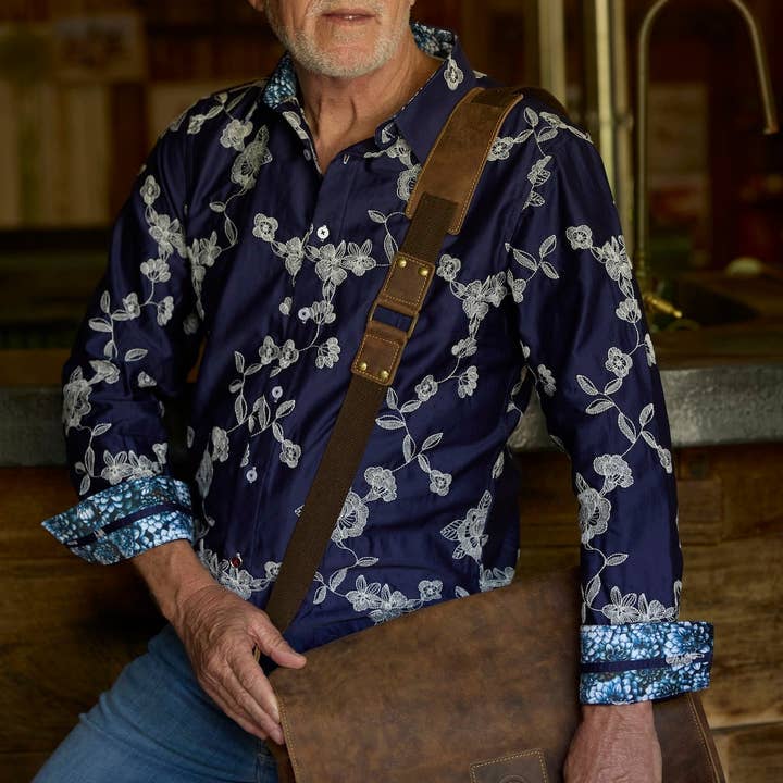 Men's Gifts Australia - Wholesale Messenger bag – Men's - Leather Messenger Bag for Men - Soldier - 133