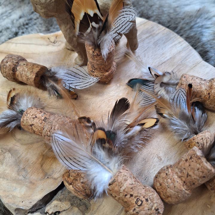 CORK O FEATHERS for wholesale by Les Pepettes Créations