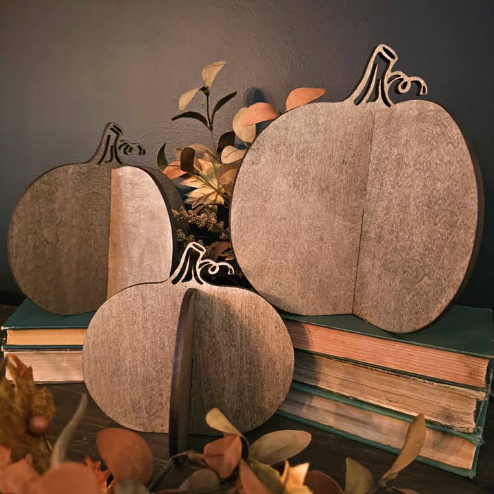 BD Lasers INC. - Wholesale Decorative Tabletop Object - 3D Pumpkin Fall Decor Table Filler Halloween Decor3